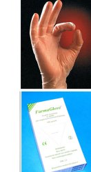 GUANTO IN VINILE NON STERILE MISURA MEDIA 100 PEZZI - FARMACIA33