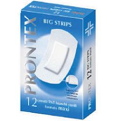 CEROTTO PRONTEX BIG STRIPS ASTUCCIO DA 12 PEZZI FORMATO MAXI - FARMACIA33