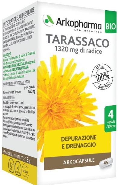 ARKO CAPSULE TARASSACO BIO 45 CAPSULE - FARMACIA33