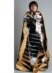 COPERTA ISOTERMICA ORO/ARGENTO 160X210CM - FARMACIA33