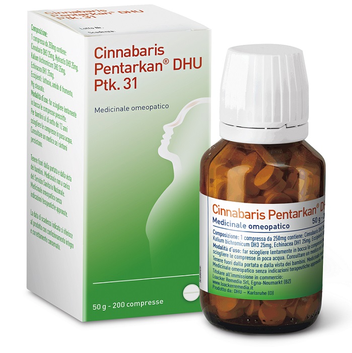 CINNABARIS 31 PTK 200 COMPRESSE 50 G - FARMACIA33