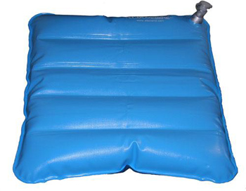 CUSCINO ANTIDECUBITO AD ARIA/ACQUA DIMENSIONI 41X41CM, APPLICABILE SU SEDIE DA COMODO O SU CARROZZELLE CAMERA D'ARIA IN PVC ATOSSICO ELETTROSALDATO, PATTA ANTISCIVOLO IN PVC - FARMACIA33