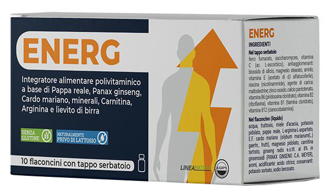 ENERG 10 FLACONCINI USO ORALE - FARMACIA33