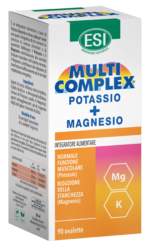 ESI MULTICOMPLEX POTASSIO MG 90 OVALETTE - FARMACIA33