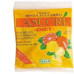 ASUCRI CARAMELLA ARANCIA LIMONE 40 G - FARMACIA33