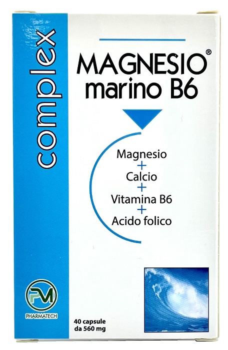 MAGNESIO MARINO B6 40 CAPSULE - FARMACIA33