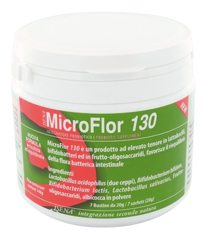 MICROFLOR 130 7 BUSTINE 20 G - FARMACIA33