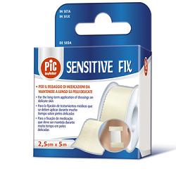 CEROTTO IN ROCCHETTO PIC SENSITIVE FIX SETA 5X500 CM CON FUSTELLA - FARMACIA33