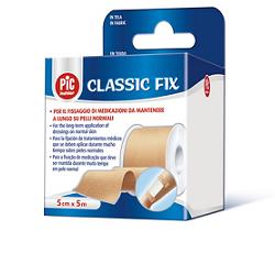 CEROTTO IN ROCCHETTO PIC CLASSIC FIX TELA 2,5X500 CM FUSTELLA - FARMACIA33