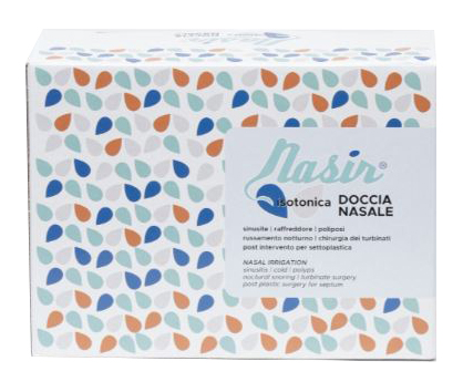 SOLUZIONE FISIOLOGICA ISOTONICA STERILE NASIR IN SCATOLA CON6 SACCHE VERSIONE LUER LOCK DA 500ML - FARMACIA33