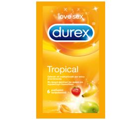 PROFILATTICO DUREX TROPICAL EASY ON 6 PEZZI - FARMACIA33