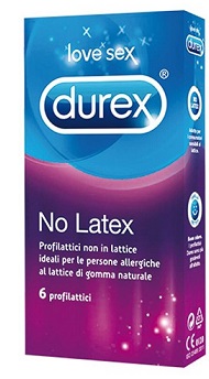 PROFILATTICO DUREX NO LATEX 6 PEZZI - FARMACIA33