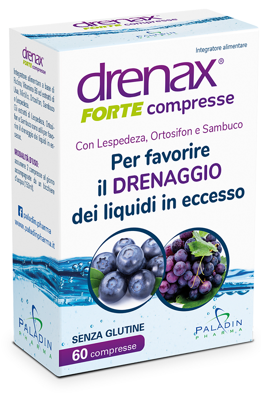 DRENAX FORTE MIRTILLO 60 COMPRESSE - FARMACIA33