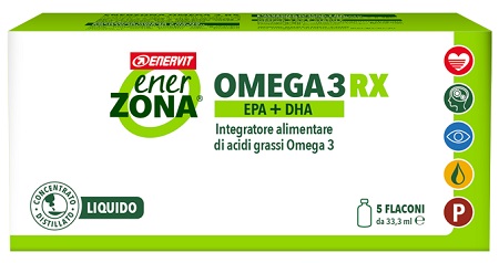 ENERZONA OMEGA 3 RX 5 FLACONI - FARMACIA33