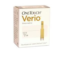 STRISCE MISURAZIONE GLICEMIA ONETOUCH VERIO 25 PEZZI - FARMACIA33