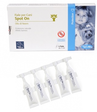 PROTECTION SPOTON CANE 0-10 KG 5 X 3 ML - FARMACIA33