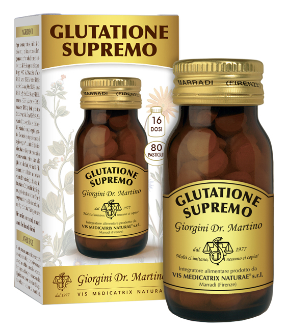 GLUTATIONE SUPREMO 80 PASTIGLIE - FARMACIA33