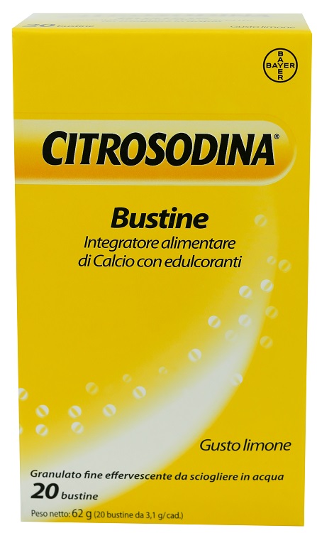CITROSODINA 20 BUSTINE GRANULATO EFFERVESCENTE - FARMACIA33