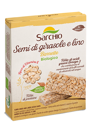 BARRETTE SEMI DI GIRASOLE/LINO 4X20 G - FARMACIA33