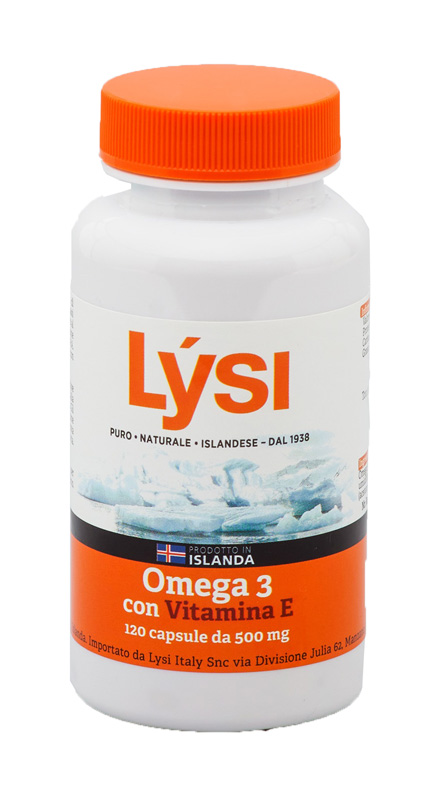 LYSI OMEGA 3 VITAMINA E 120 CAPSULE - FARMACIA33