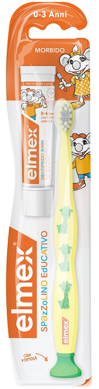 ELMEX SPAZZOLINO BIMBI EDUCATIVO NEW 0-3 ANNI - FARMACIA33