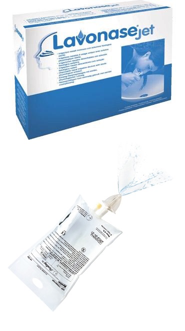 IRRIGATORE NASALE LAVONASE CON SOLUZIONE FISIOLOGICA 6 PEZZI - FARMACIA33