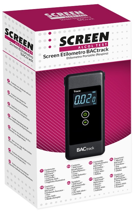 SCREEN ALCOL TEST BACTRACK - FARMACIA33