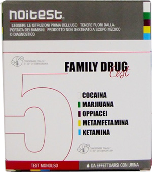 FAMILY DRUG TEST 5 URINE - FARMACIA33