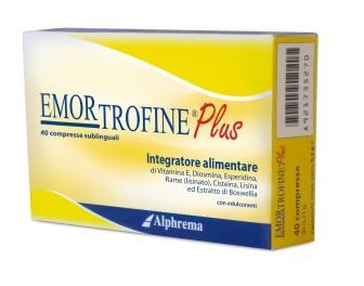 EMORTROFINE PLUS 40 COMPRESSE SUBLINGUALI - FARMACIA33