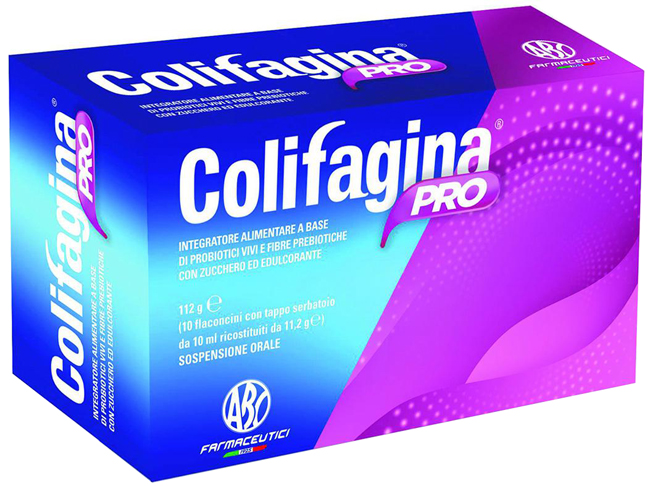 COLIFAGINA PRO 10 FLACONCINI TAPPO SERBATOIO - FARMACIA33