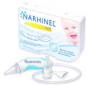 ASPIRATORE NASALE NARHINEL SOFT 1 PEZZO + 2 RICAMBI - FARMACIA33