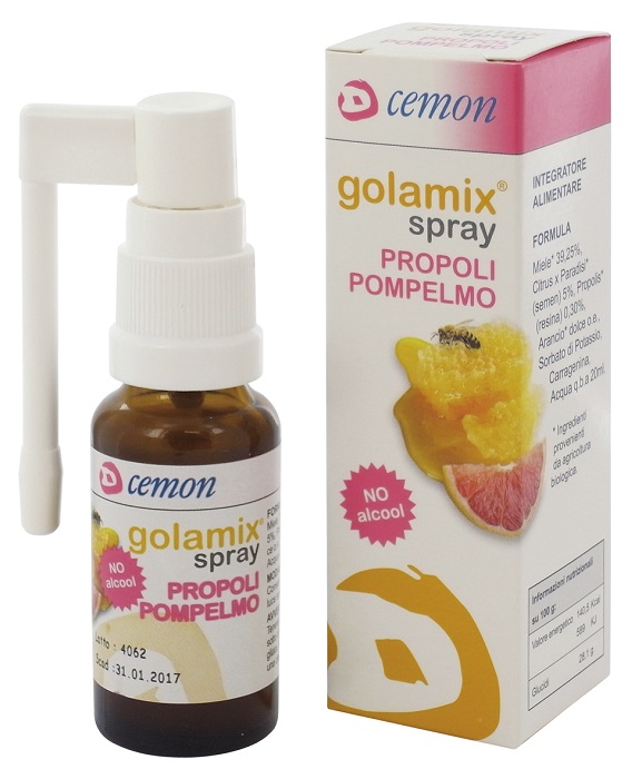 GOLAMIX SPRAY - PROPOLI POMPELMO 20 ML - FARMACIA33