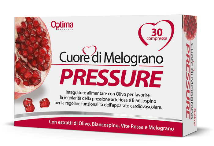 CUORE DI MELOGRANO PRESSURE 30 COMPRESSE 1 G - FARMACIA33