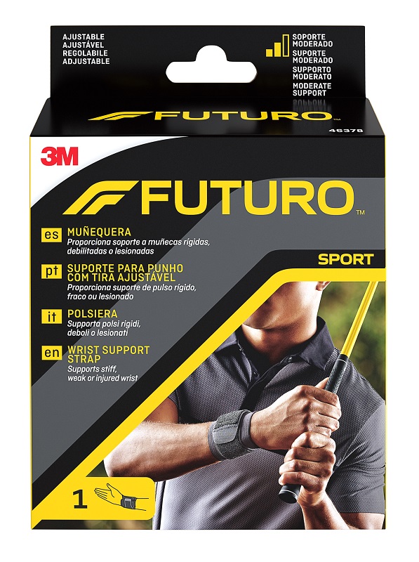 POLSINO ELASTICO UNIVERSALE FUTURO SPORT NERO - FARMACIA33