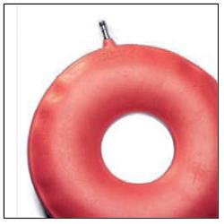 CIAMBELLA PER INVALIDI GONFIABILE IN GOMMA TEAM DELUXE IN SACCHETTO DIAMETRO 43 CM 1 PEZZO - FARMACIA33
