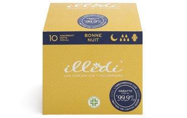 ILLEDI ASSORBENTI NOTTE 10 PEZZI - FARMACIA33