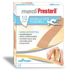 CEROTTO MEDIPRESTERIL DITA FLESSIBILE E RESISTENTE 10 PEZZI - FARMACIA33