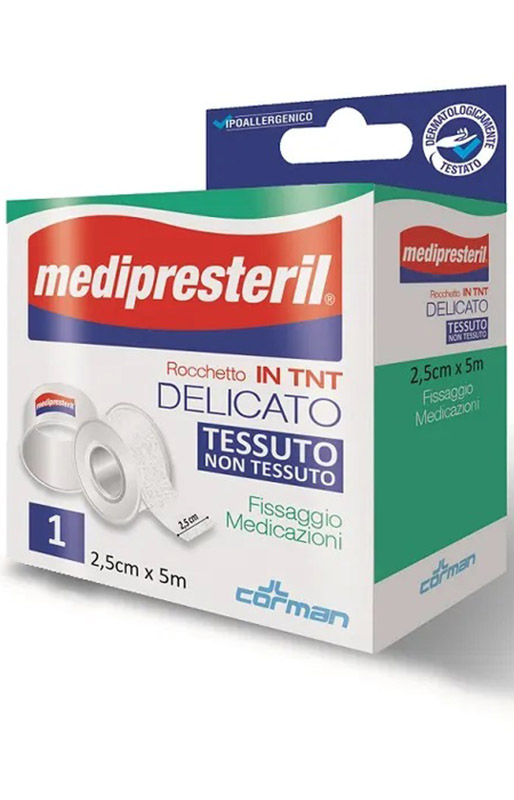 CEROTTO MEDIPRESTERIL DISPENSER TESSUTO NON TESSUTO 5X250CM - FARMACIA33