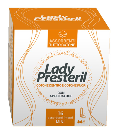 LADY PRESTERIL ASSORBENTI INTERNI MINI 16 PEZZI - FARMACIA33