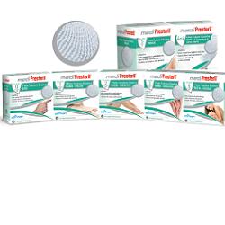 RETE TUBOLARE ELASTICA BABY OMBELICO PRESTERIL 4 PEZZI + GARZE STERILI 4 PEZZI - FARMACIA33