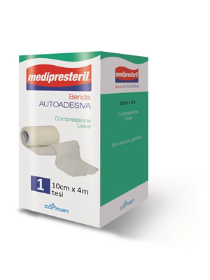 BENDA ADESIVA MEDIPRESTERIL 10X400CM - FARMACIA33