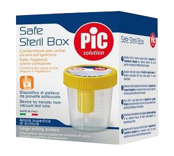 CONTENITORE PIC URINA 100 ML PRELEVAMENTO SOTTOVUOTO - FARMACIA33
