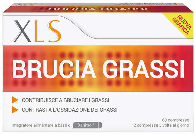 XLS BRUCIA GRASSI 60 COMPRESSE - FARMACIA33