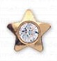 INVERNESS ORECCHINI STELLA CRYSTAL PLACCATI ORO R24C1 - FARMACIA33