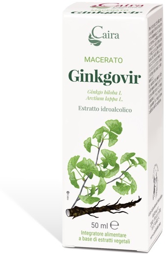 CAIRA GINKGOVIR MACERATO IDROALCOLICO GOCCE 50 ML - FARMACIA33