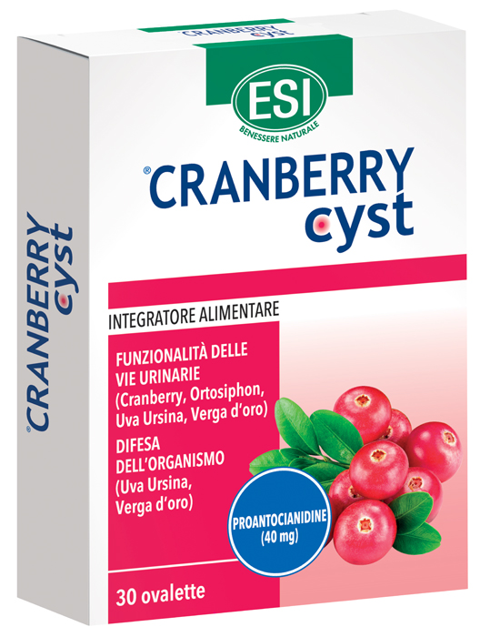 ESI CRANBERRY CYST 30 OVALETTE - FARMACIA33