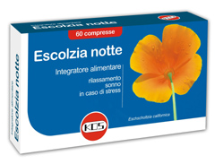 ESCOLZIA NOTTE 60 COMPRESSE - FARMACIA33