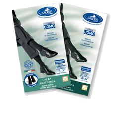 CALZA UOMO COTONE 70 DENARI  MEDIA BLU - FARMACIA33