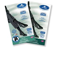 SAUBER CALZA UOMO Q-SKIN 70 DEN COLORE  NERO TAGLIA M - FARMACIA33
