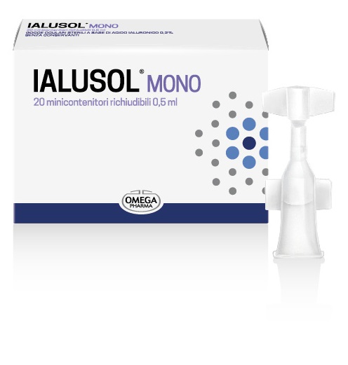 IALUSOL MONO GOCCE OCULARI 20 FLACONCINI 0,5 ML - FARMACIA33